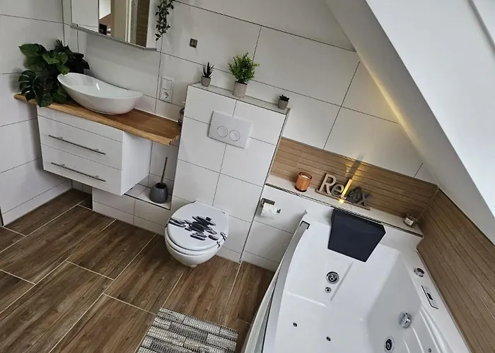 Apartman Tautraum Mit Whirlpool Und Gruenem Ausblick *